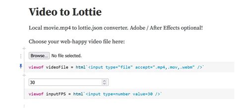 mp4 to lottie